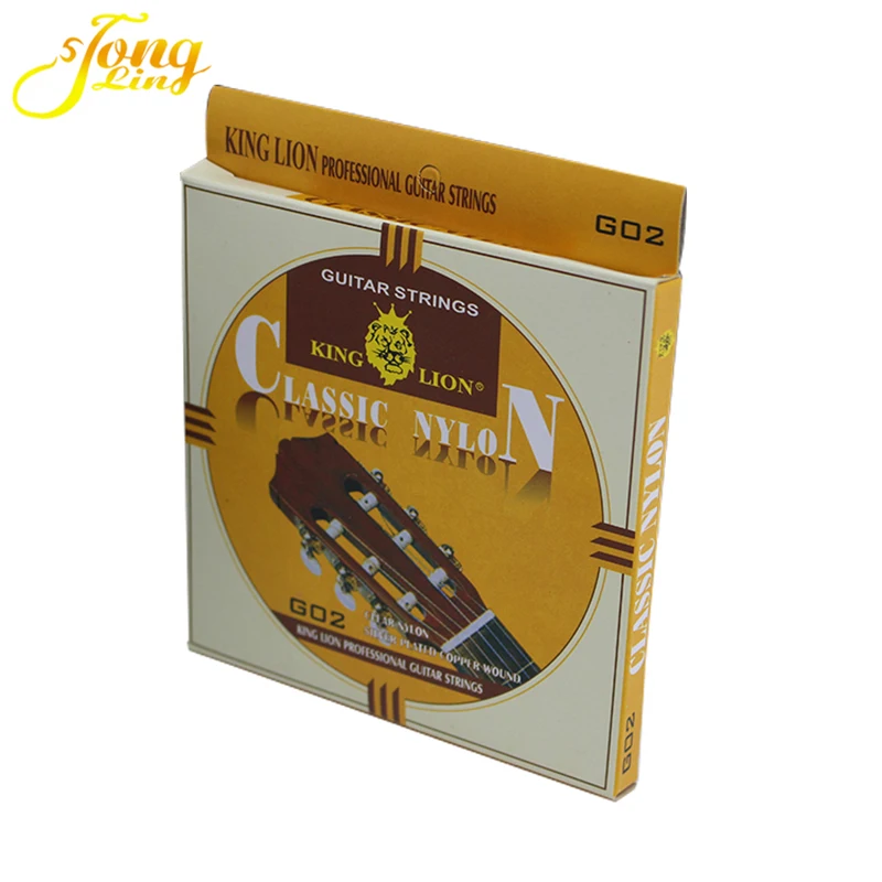 King Lion Brand classic nylon professional guitar Strings G02 Full Set High quality Beginner classic guitar Strings