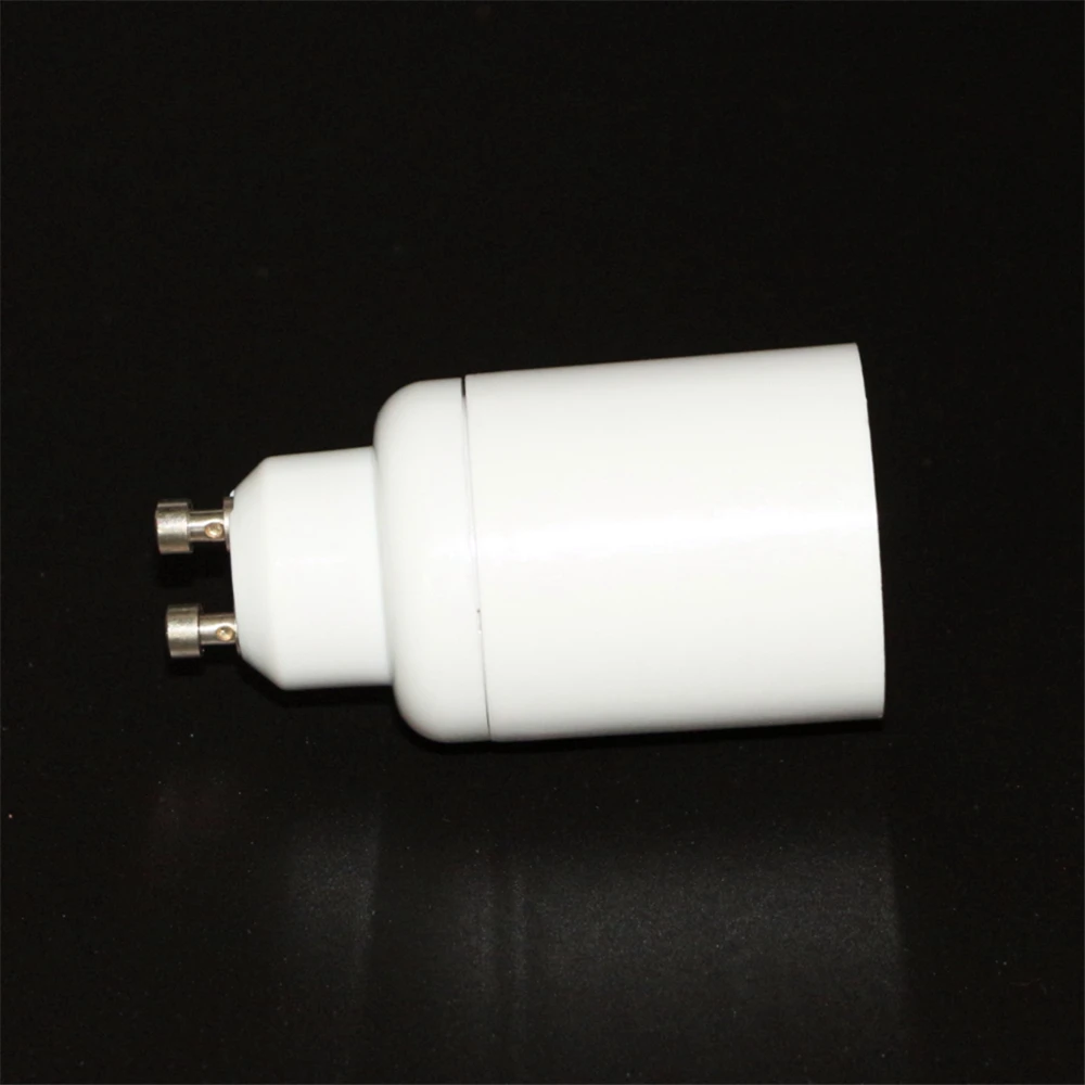 ASMTLED 1Pcs GU10 to E27 Base LED Light Lampbase Bulbs Adapter Adaptor Socket Converter Plug Extender