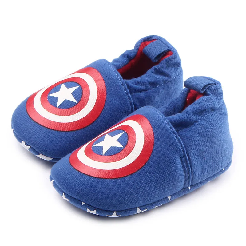 Fashion Cotton Cloth First Walker Cartoon Baby Boy Girls Shoes Bebe Toddler Moccasins Non-slip Soft Bottom Shoes