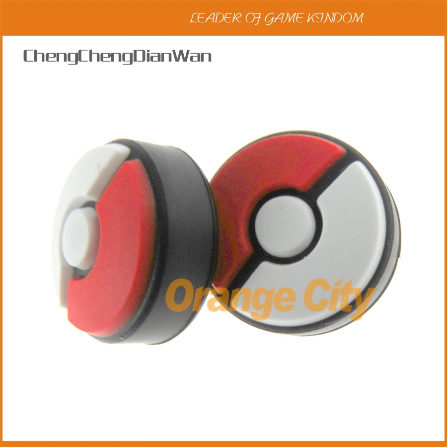 10pcs Cap Skin Silicone Analog Thumb Stick Grips Caps for Nintend Switch Poke Ball Sticks Cap Cover