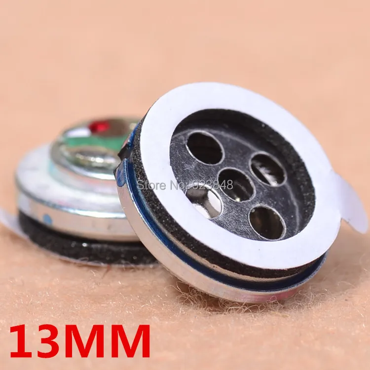 

13MM headphone unit Titanium film unit 10PCS