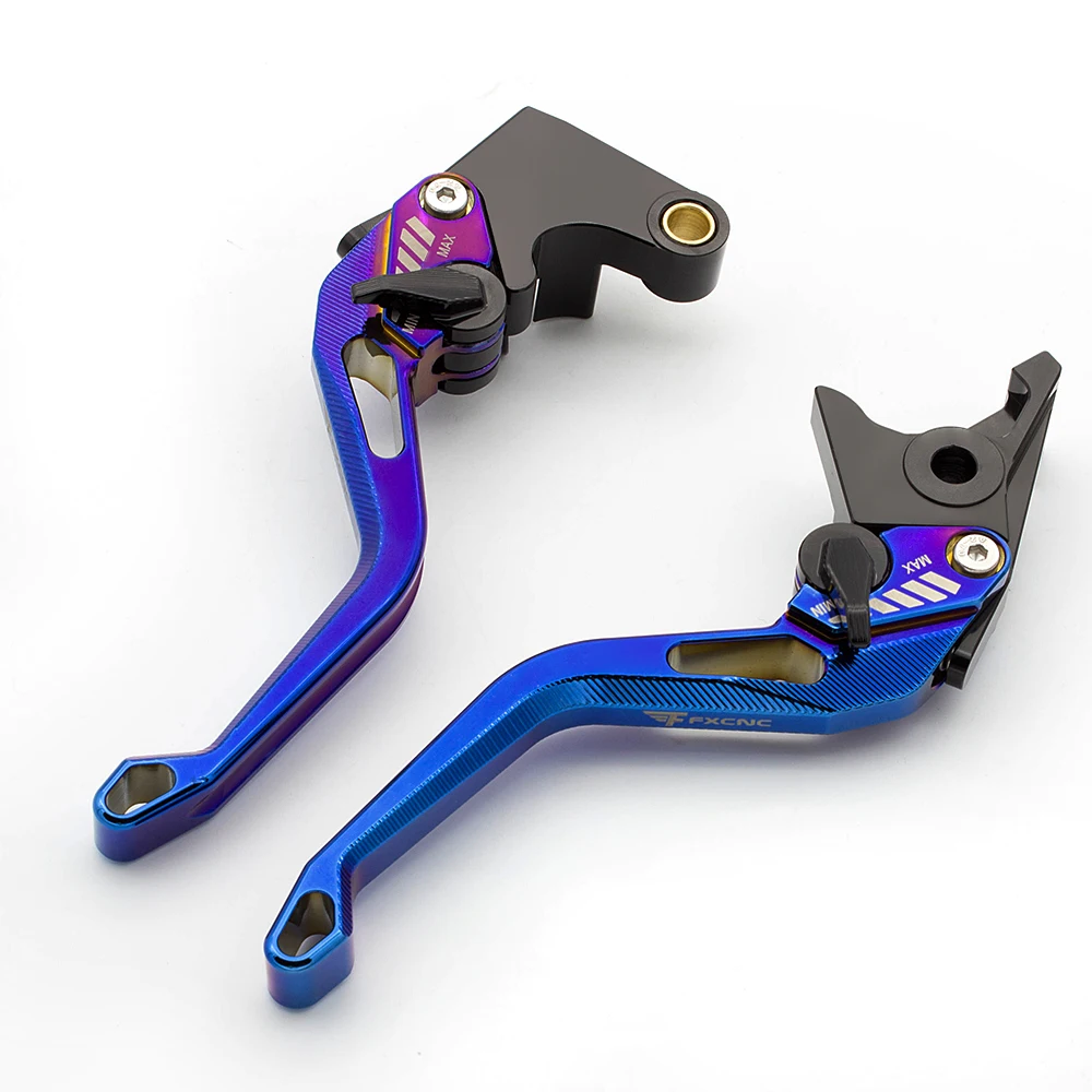 For Yamaha TMAX 530 2012 - 2015 Adjust 3D Rhombus Hollow Motorcycle Brake Clutch Levers Set For TMAX 500 T max 500 2008 - 2010