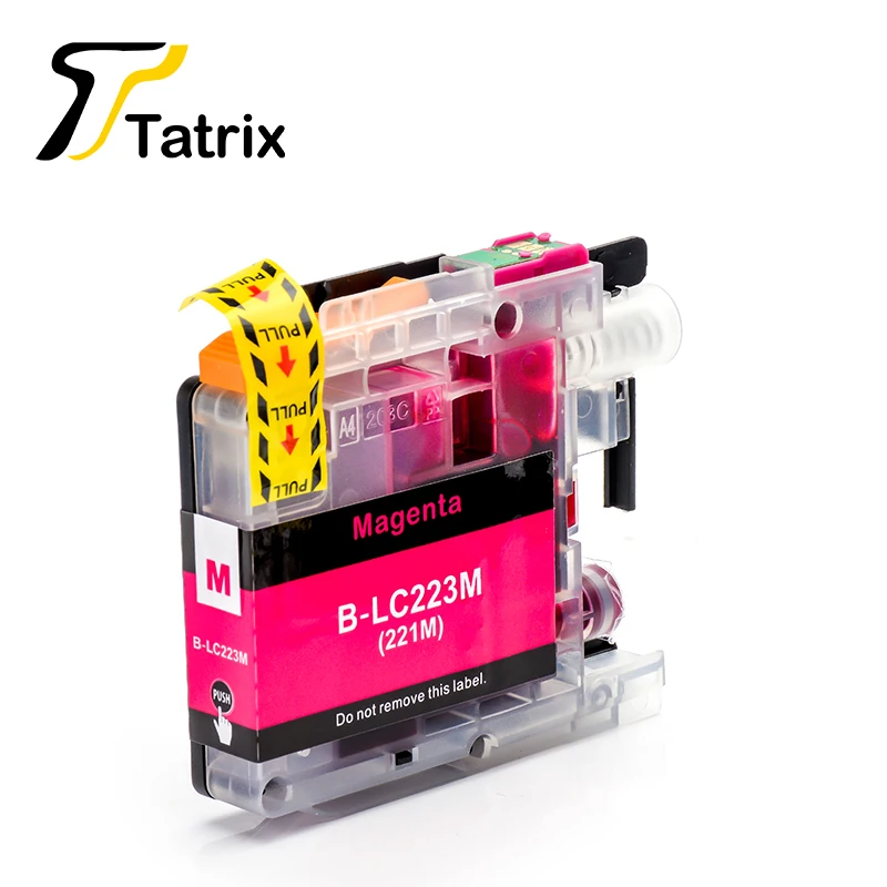 Tatrix With Chip  LC223 LC221 Compatible Ink Cartridge For Brother MFC-J4420DW/J4620DW/J4625DW/J480DW/J680DW/J880DW Printer