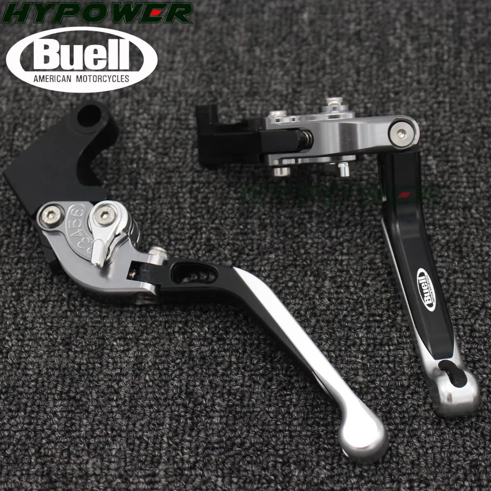 Motorcycle Folding Extendable CNC Adjustable Clutch Brake Levers For Buell XB9 all models 2003 2004 2005 2006 2007 2008 2009