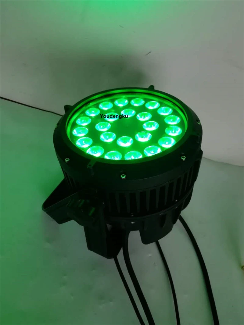 2 pieces 24pcs rgbw 4 in 1 led par light led par 64 can light 24x10w led par outdoor