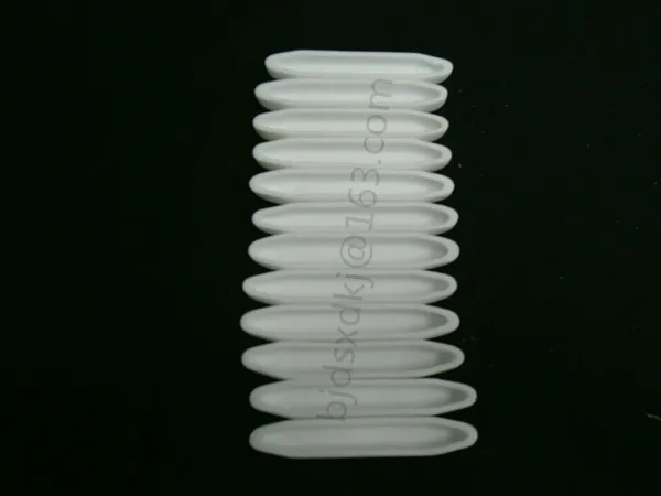 

60*11*8mm / 99.3% alumina crucible / Boat / corundum crucible / Al2O3 ceramic crucible / Sintered crucible