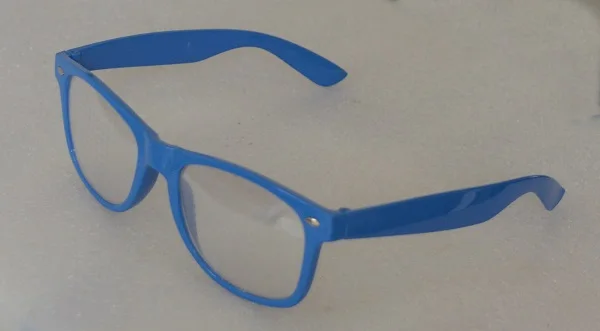 Dark Blue Eyewear Frame Diffraction Glasses