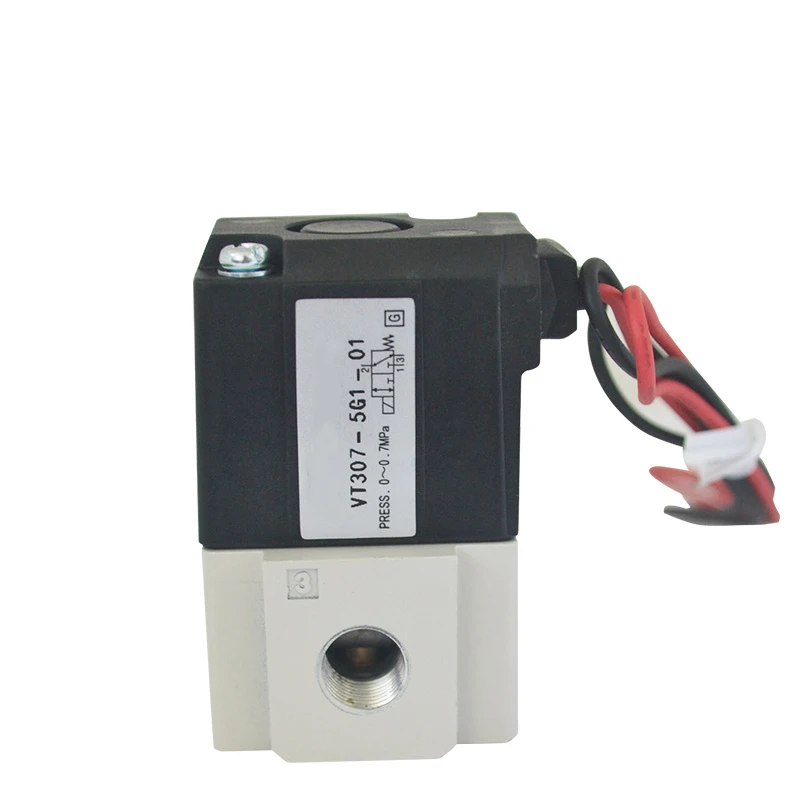 ZVT Solenoid Valve 2 Positon 3 Way VT307-5G-01 VT307-5G-02 VT307-3G-01 VT307-3G-02 VT307-4G-01 VT307-4G-02 VT317