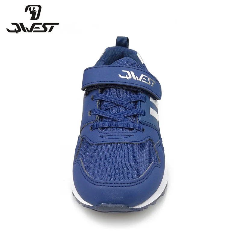 QWEST Russian Brand Leisure Sports Shoes Hook& Loop Outdoor children's Sneakers for Boy Size 32-38 Free Shipping 91K-NQ-1269