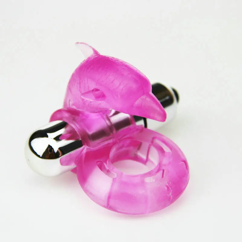 Anillos vibradores triples para hombre, palo duradero para masaje de conejo y delfines, cepillo para masturbación, estimulador del clítoris, utensilios de silicona