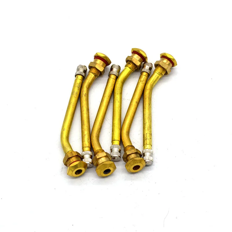 20pcs V3.20.6 High Quality Brass Air Tyre Valve Extension Car Truck Motorcycle Wheel Tires Parts