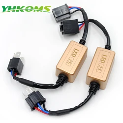 YHKOMS H4 H7 LED Canbus Decoder H1 H3 9005 H 9006 H8 H11 Error Free For LED Car Headlight Warning Canceller No Flickering