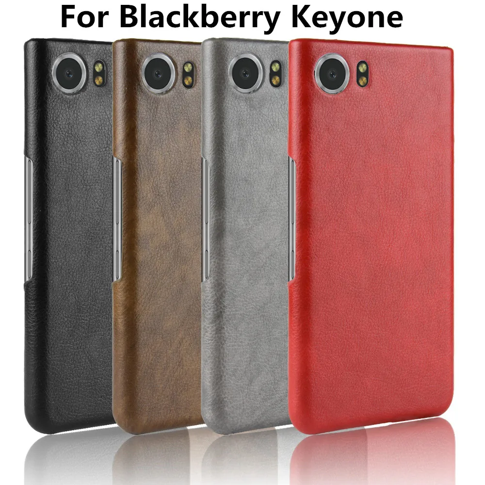 For Blackberry Keyone /Priv Case Luxury Retro hard Leather Case Back Case cover coquer For BlackBerry KEY2 cases cover Fundas