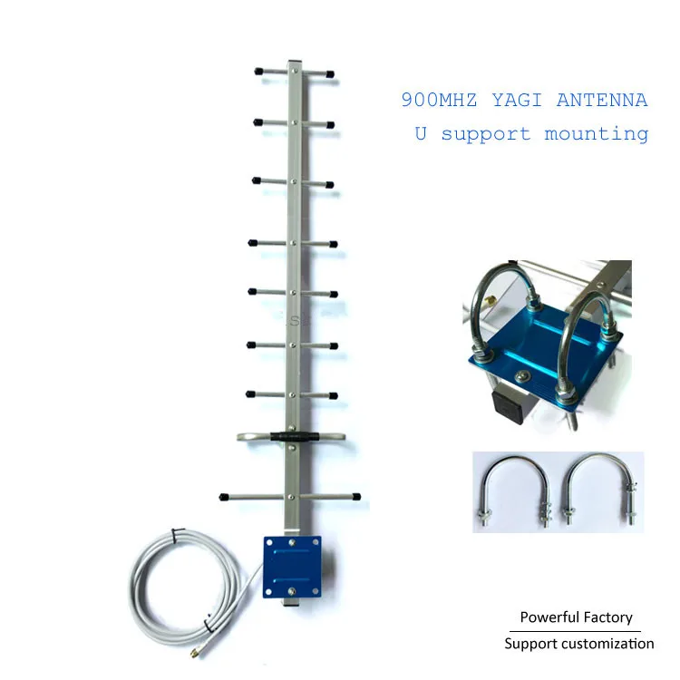 Беспроводная Антенна GSM 900 МГц, наружная директива, мобильная антенна Yagi 13DBI