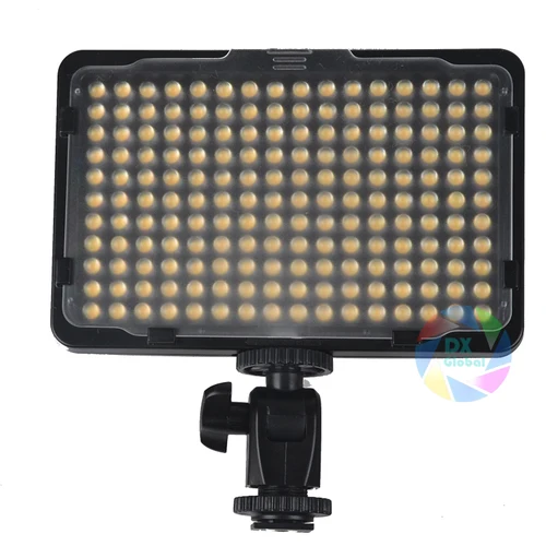 Imagen 2 del producto Cámara HD 176 lámpara de luz de vídeo LED 11W 1320LM 5600K/3200K regulable para cámara DSLR videocámara con adaptador de corriente alterna