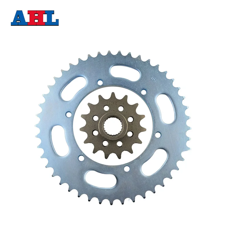 Racing Motorcycle Parts Front & rear Sprocket Star 45-15 Teeth For Yamaha XJR400R XJR400 Sprockets Fit 520 Drive Chain