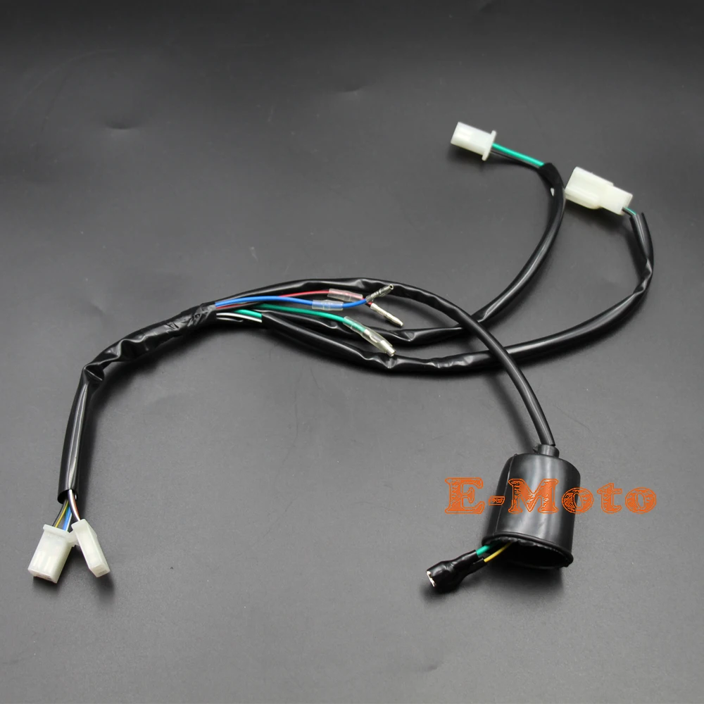 Ignition Coil CDI Electric Wiring Harness Loom Kill Switch Kits For 50cc 70cc 90cc 110cc 125cc 150cc 160cc Dirt Pit Bike