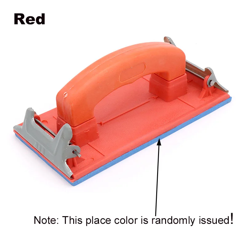 1pcs Sandpaper Holder Grinding Polished For Walls Woodworking Polishing Sand Frame Abrasive Tools Handheld Matte Paper Frame