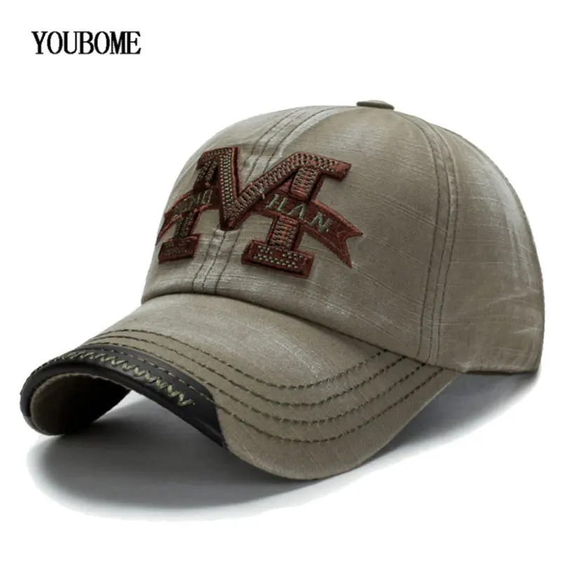 YOUBOME Fashion Brand Men Baseball Cap Hats For Men Women Snapback Caps Vintage Embroidery Casquette Bone Cotton Male Dad Caps