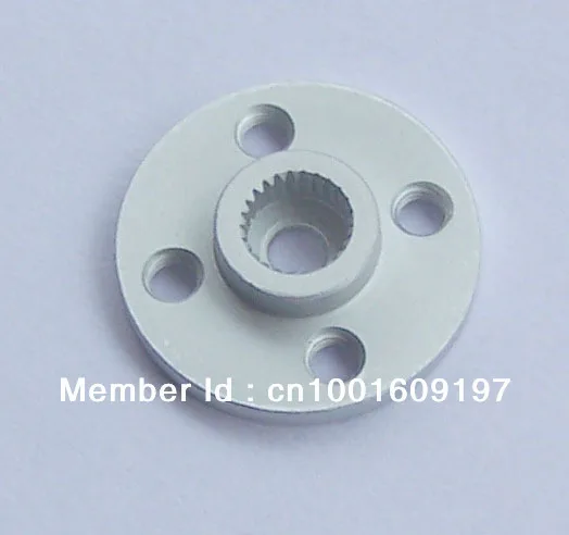 10x Robot servo brackets metal U brackets and round servo holder 25T