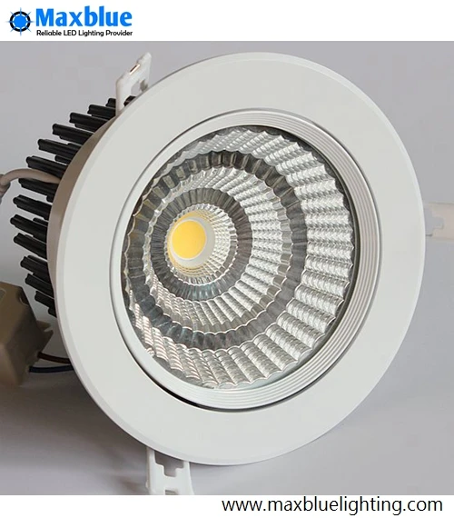 35W LED Downlight CRI 80+Ra 220-240VAC CREE COB LED Recessed Ceiling Fixture