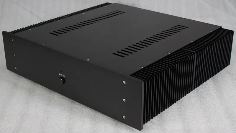 WA16 Aluminum enclosure Preamp chassis Power amplifier case/box size 430*463*113MM