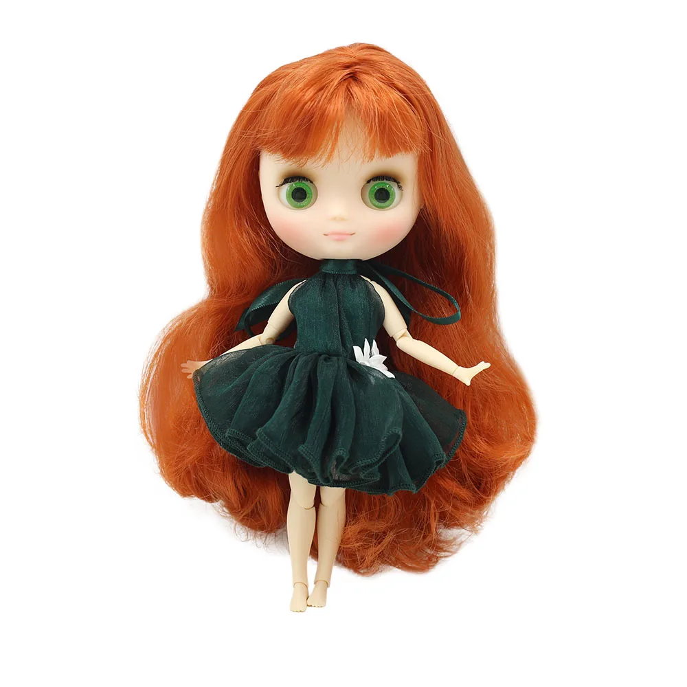 

DBS Nude middie blyth joint doll 20cm high Transparent face suitable DIY gift for girl like the icy doll middle blyth