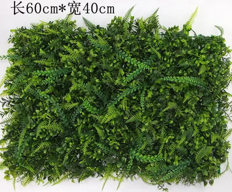 

60*40cm Artificial Lawn Turf Plant Artificial Grass Lawns Carpet Garden Decoration House Ornaments Plastic Turf Carpet Design-D