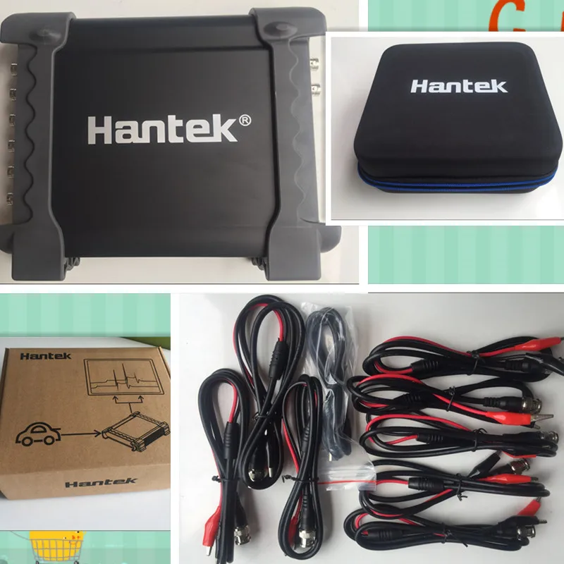 New Hantek 1008c for car signal simulator Automotive Diagnostic Oscilloscope DAQ Programmable Generator diagnose tool