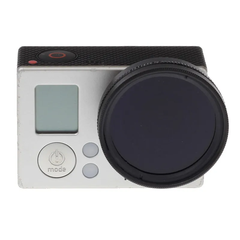 37mm CPL Circular Polarizer Filter + Alloy Adapter Ring  + Lens Cap filtor Protector for Gopro 3 3+ 4 Camera accessories