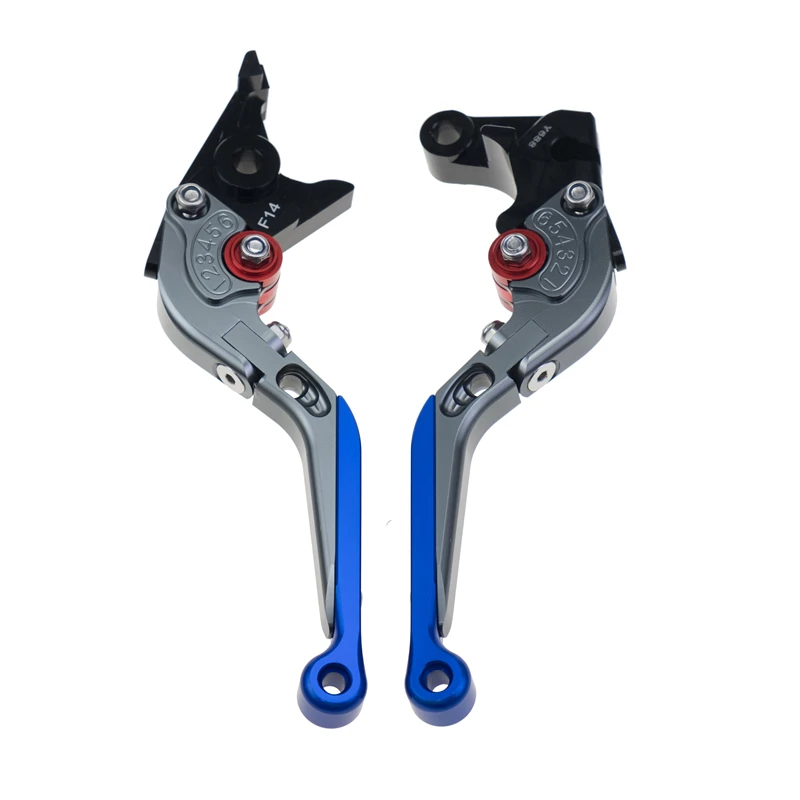 KODASKIN Left and Right  Folding Extendable Brake Clutch Levers for YAMAHA YZF R6 2003-2004