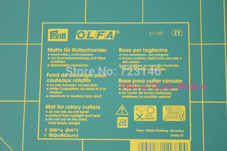 Cuchillos Olfa Rmeasurement Cutting Board Dianban Automatic Self-healing Mat A1 And 45mm Blade for Rotary Cutter Spare Blades