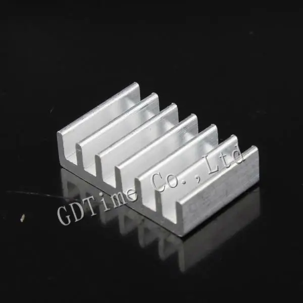 

2000PCS Lot Aluminum 19X12X5MM IC LED Cooling Cooler Heatsink Heat sink GD015