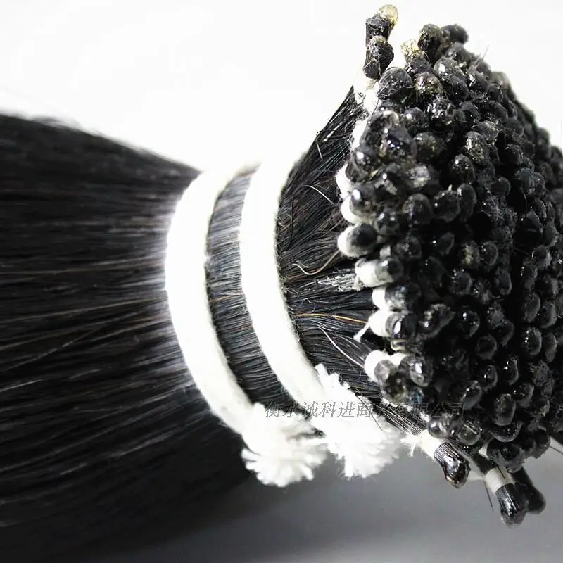 

500 g black Horse Hair Horse Tail Hair Violin Bow Hair 80-85 cm