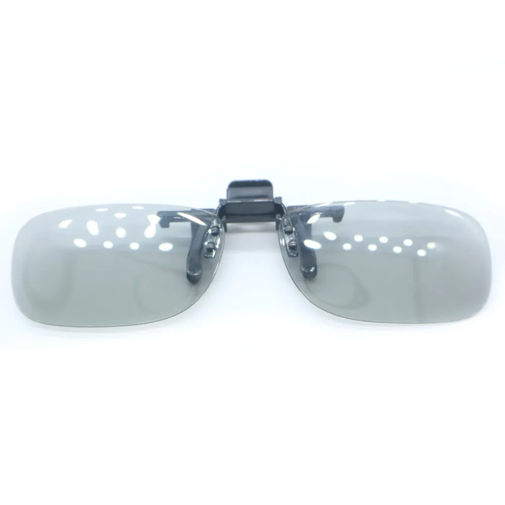 top Quality Clip-on 0.72mm Thickness 3D Glasses for Myopia Watching for LG Cinema Passive 3D TVs and 3D RealD Cinema