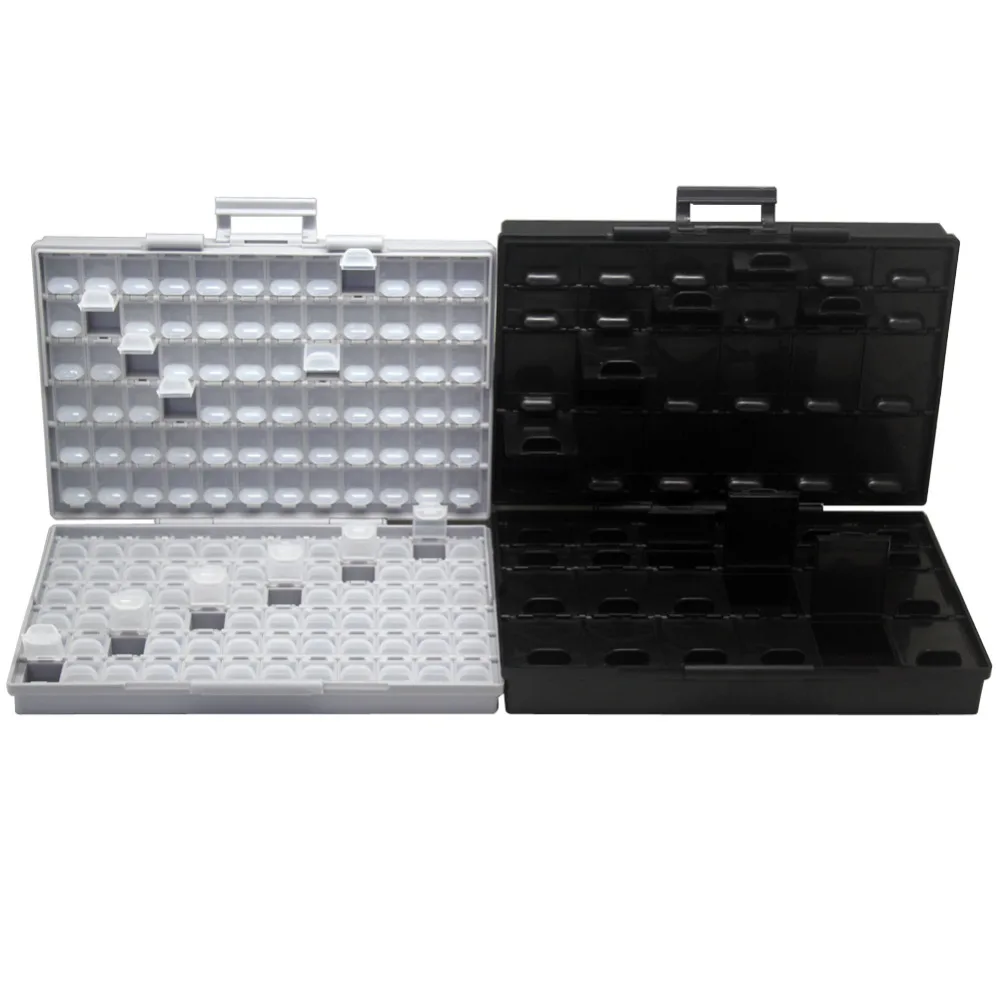 AideTek BOXALL144 and BOXALL48AS safe Enclosure for surface mount components 1206 0805 0603 0402 0201 chips diodes transis