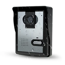 Gratis Verzending Kleur Video Deurtelefoon Video Deurbel Outdoor CMOS IR Nachtzicht Camera Met Waterdichte Doos Voor Intercom Systeem