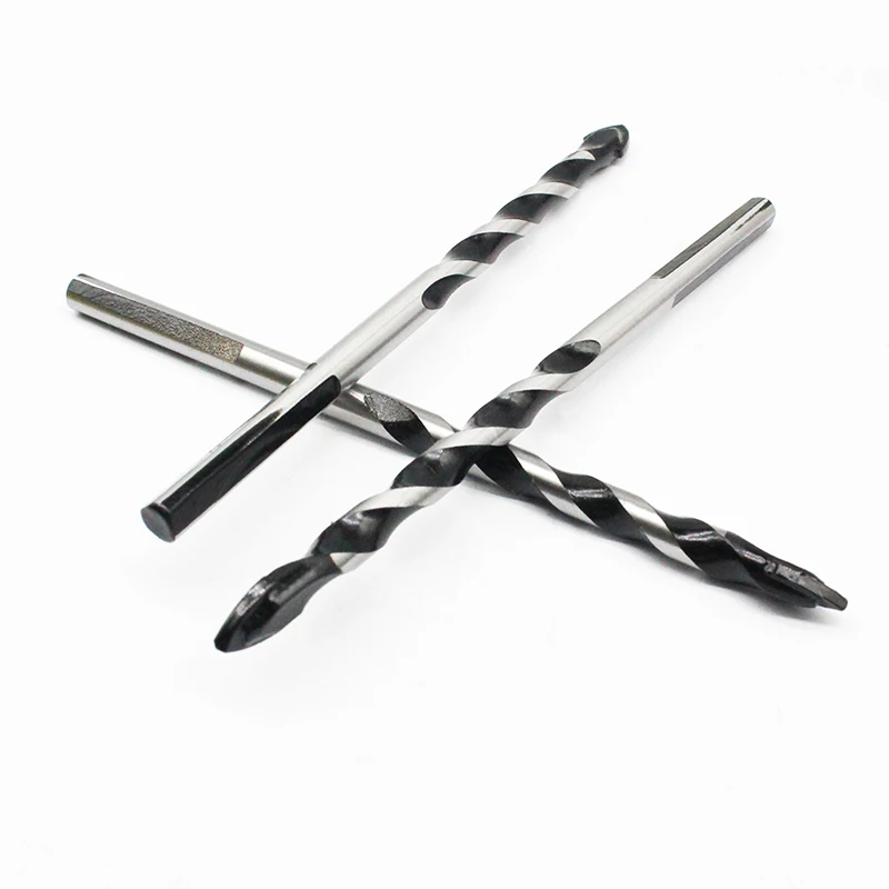 Carburo di tungsteno Bit Twist Drill 6mm 8mm 10mm 12mm Piastrelle Massoneria Foratura Punte per Piastrelle ceramica ement da parete