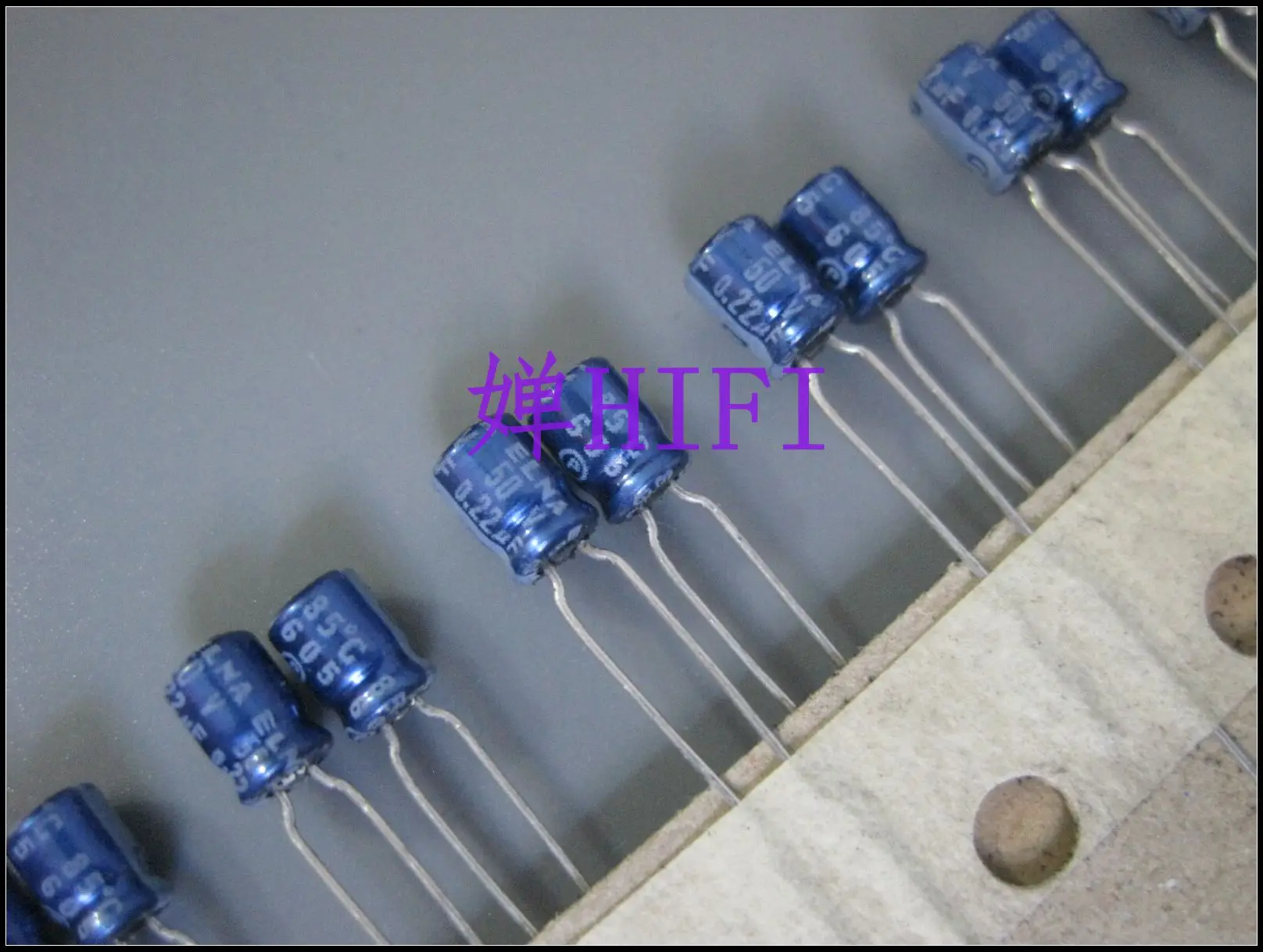 

2020 hot sale 20PCS/50PCS Imported ELNA original blue robe electrolytic capacitor 50v0.22uf 4x5 free shipping