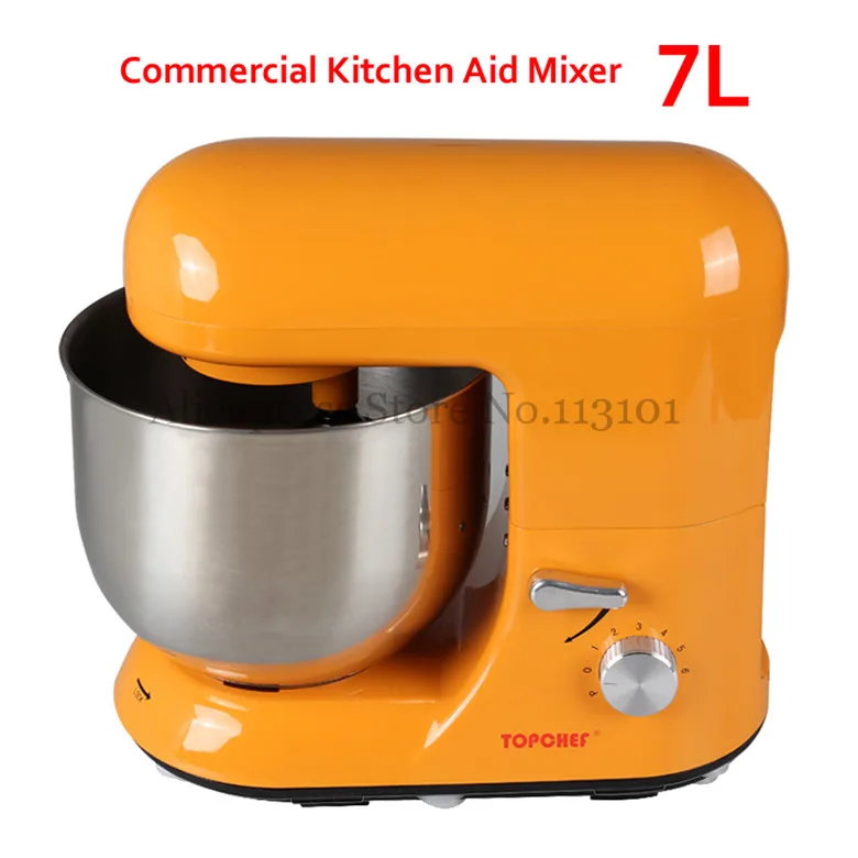 Kitchen Aid Mixer Blender Commercial Electric Mixer 5.2L or 7L 220V