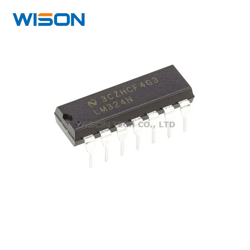 10 piezas LM324N DIP14 LM324 DIP-14 nuevo y original IC