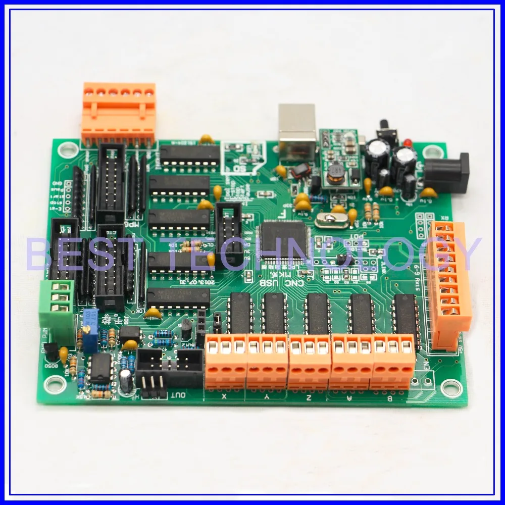 3 Axis 4 Axis 5 Axis Multi-axis USB CNC Controller CNC USB Interface Board  DIY MK2 100kHz  multifunctional control board