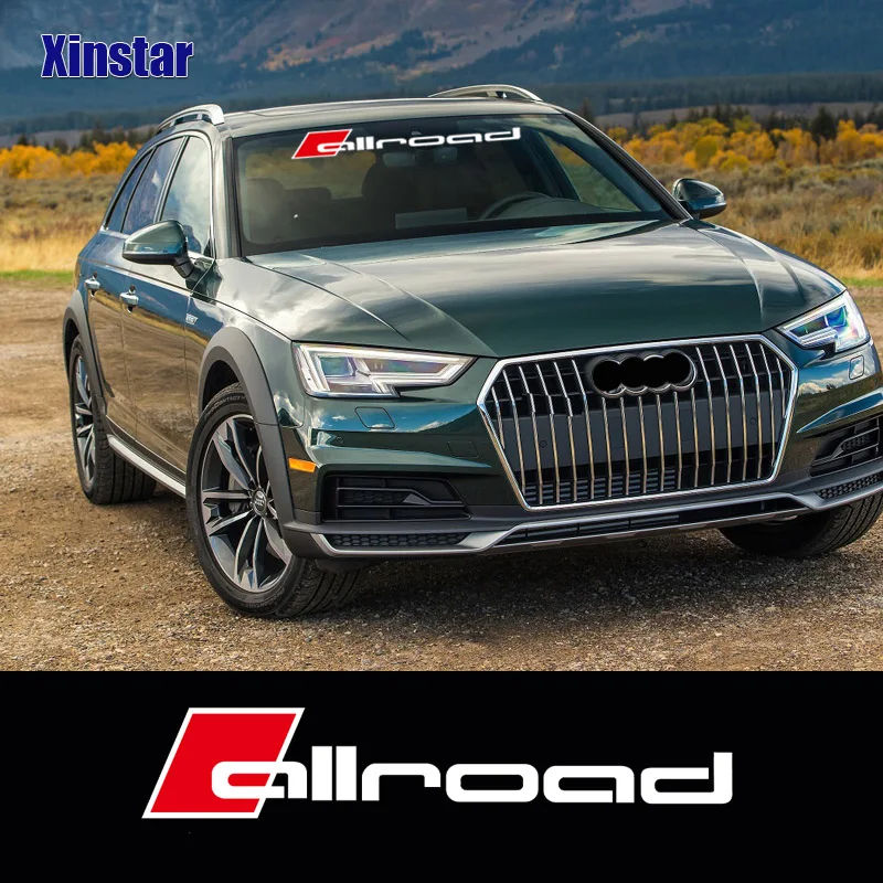 Allroad Car Window Decals Sticker For Audi A4 A6