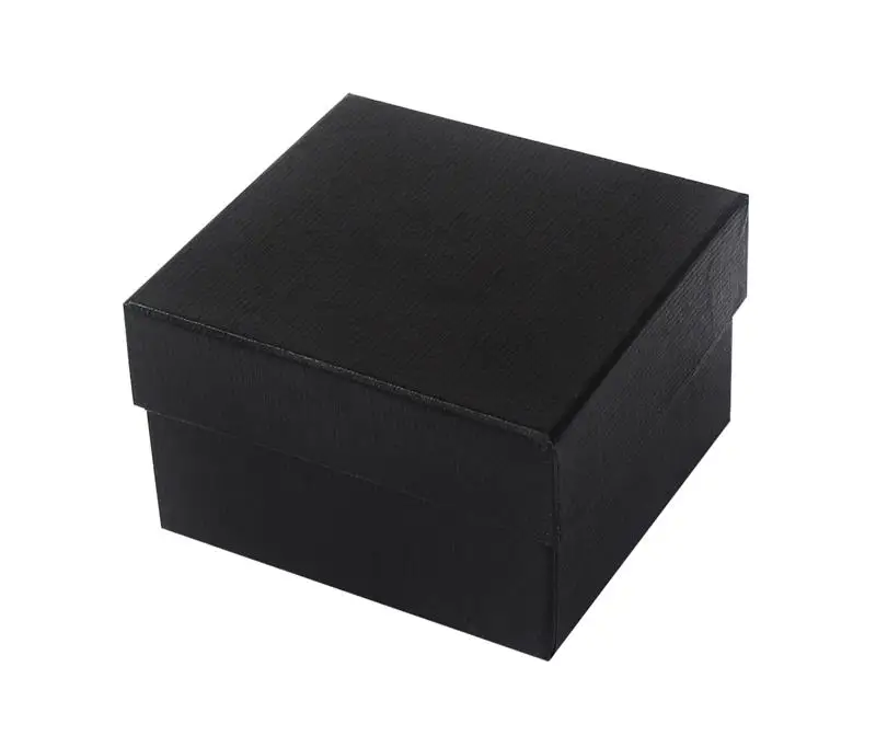 Watch Storage Case Simple Gift Box Paper Board Organizer Jewelry Watch Holder With Insert Pad Women Men Watch Display Case