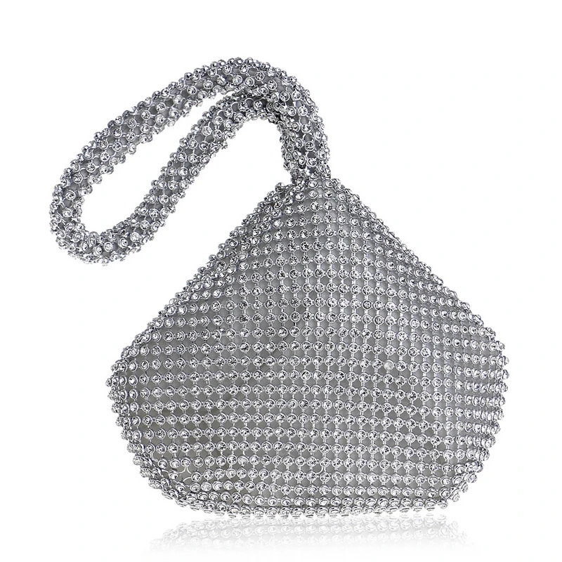 SEKUSA-Bolsos de noche con cuentas suaves para mujer, cubierta de estilo abierto para dama, bolsos de dama de boda, monedero para regalo de Año