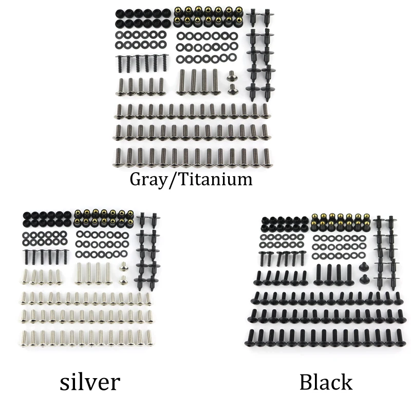 

Fit For Kawasaki Versys-X 250 300 Versys 650 Versys 1000 Versys1000 Motorcycle Complete Full Fairing Bolt Kit Washer Screws