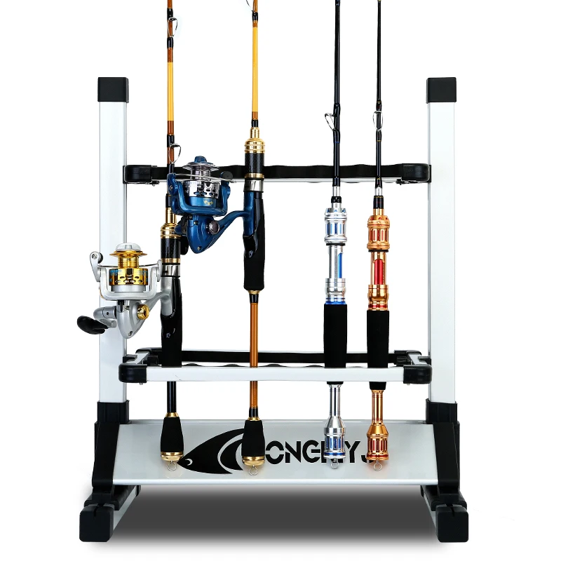 Organizador Cañas para Pesca con Soporte Aluminio - imagen 5