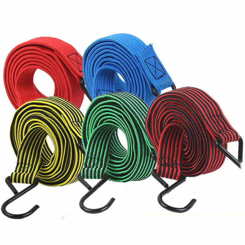 Great-Elasticity Motorcycle Bicycle Tied Rope Bicycle Bandage Baggage Wrapped Belt Wrapped In Binding Luggage Lashing 6 colors