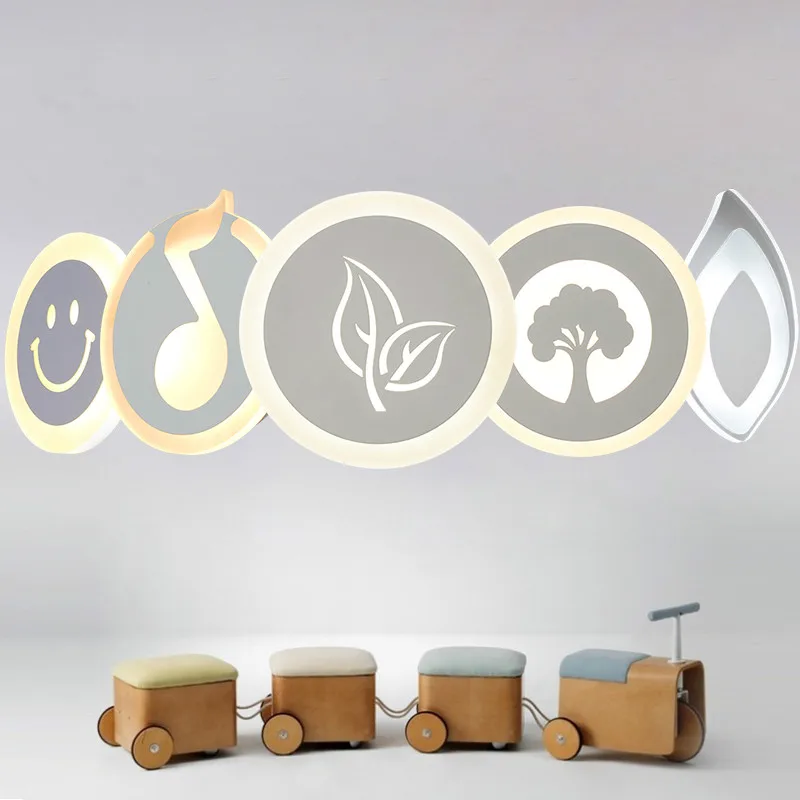 

Modern LED Wall Lamp Decorative Living Room Bedroom Corridor Wall Lights AC90-260V LED Wall Light Indoor Round Lights