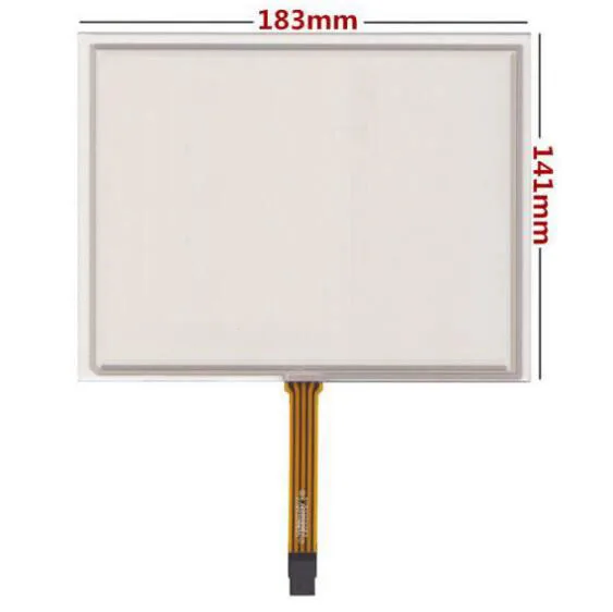 8 inch touch screen AT080TN52 V.1 screen, Innolux four line resistance touch panel screen 183*141